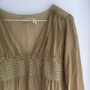 Max Studio cotton silk blouse